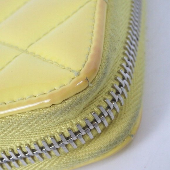 Auth Chanel Matelasse Cc Mark Round #4421C13 - Picture 11 of 12